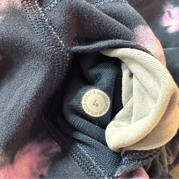 Lululemon Women’s Align High Rise Leggings Yoga Pant 25" Length Tie-Dye Sz 4 EUC - Picture 5 of 10